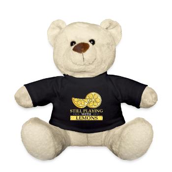 Lemon Design Lemonades Stand Boss Vente de citron - Nounours - noir - Devant