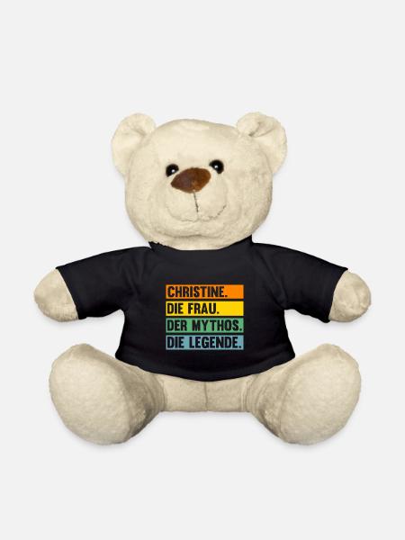 Christine - Teddy - Schwarz