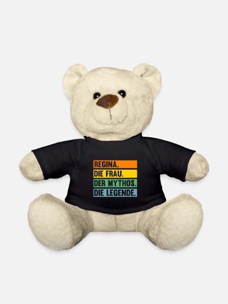 Vorname Regina - Teddy - Schwarz