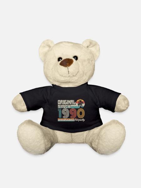 1990 Jubiläum 1990 geboren 1990 Jubiläum - Teddy - Schwarz