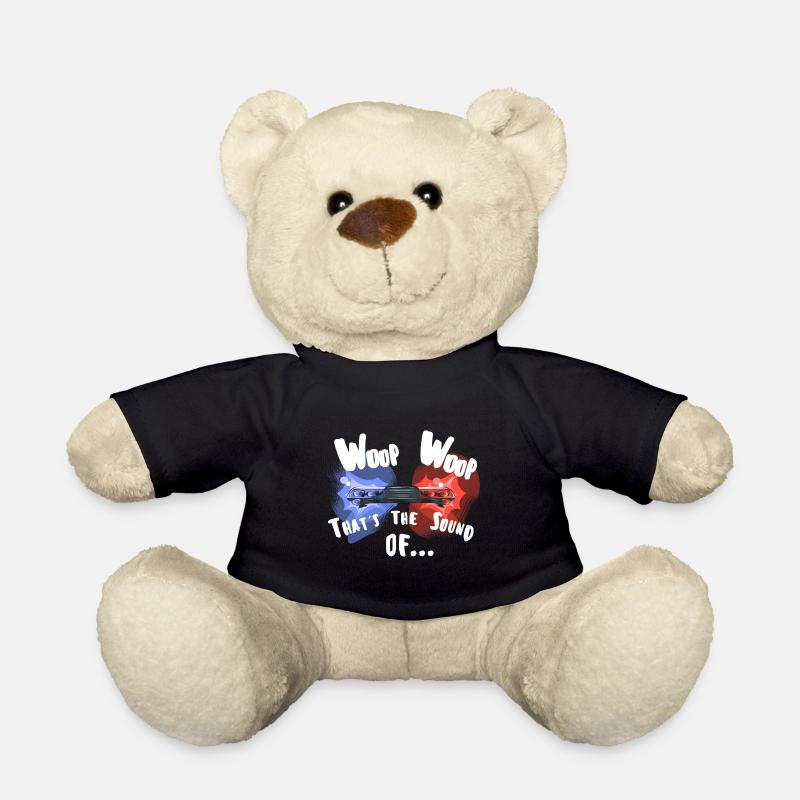 Woop Woop Thats Le son de la police - Nounours - noir