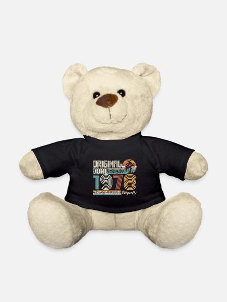 Juni 1978 Juni-Jubiläum Juni 1978 - Teddy - Schwarz