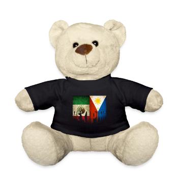 Mexipino Mexikanisch Filipino Amerikanisches Erbe - Teddy - Schwarz - Vorne