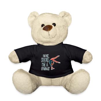 Je ne suis pas petit, je suis gymnaste 2 - Nounours - noir - Devant