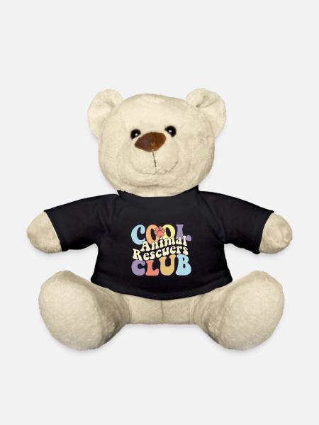 Cool Animal Rescuers Club Save Stray Animals - Teddy - Schwarz
