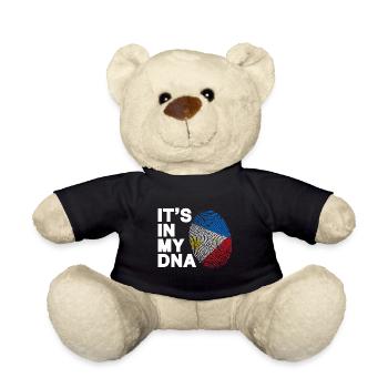 Philippinen DNA Design für stolze Pinoys - Teddy - Schwarz - Vorne
