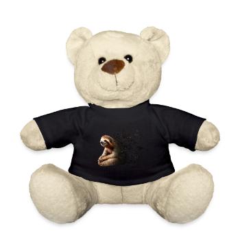 Faultier - Teddy - Schwarz - Vorne