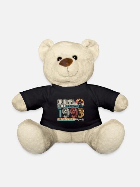 Juli 1993 Geburtstag Juli 1993 Geschenk - Teddy - Schwarz