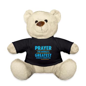 Prayer The World's Greatest Wireless Connection 4 - Teddy - Schwarz - Vorne