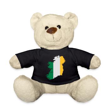 Ireland - Teddy Bear - black - Front