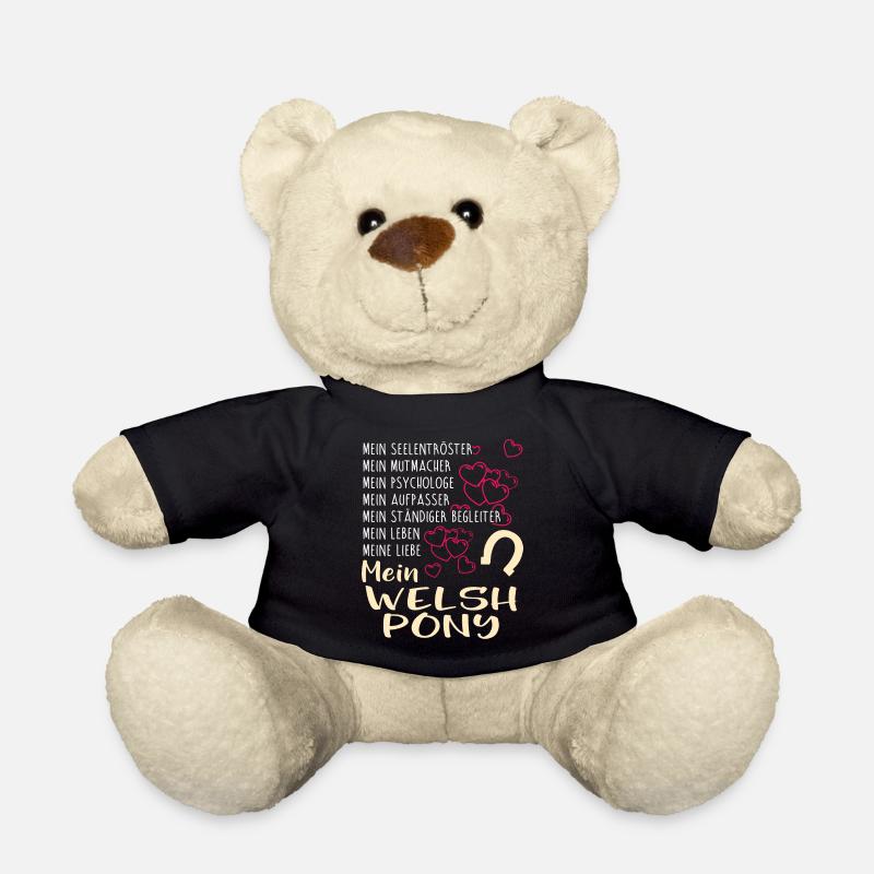 WELSH-PONY -Katze - Teddy - Schwarz