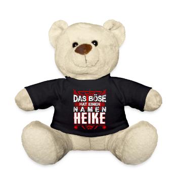 HEIKE - Böse - Teddy - Schwarz - Vorne