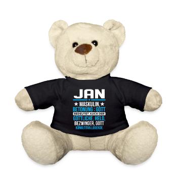JAN - Titan - Teddy - Schwarz - Vorne