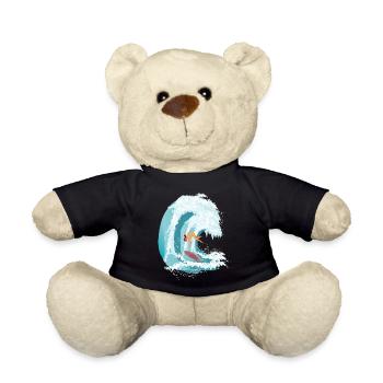 RIDE THE WAVE ! - Teddy - Schwarz - Vorne