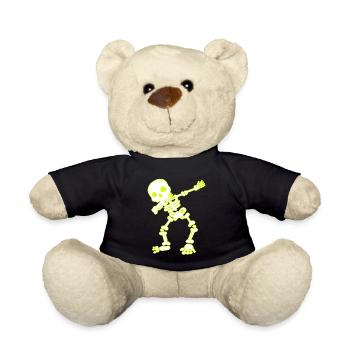 Halloween Dab Dance Squelette I esprit Dabbender - Nounours - noir - Devant