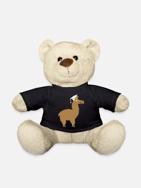 Lama est titulaire d'un examen de thèse de doctorat - Nounours - noir