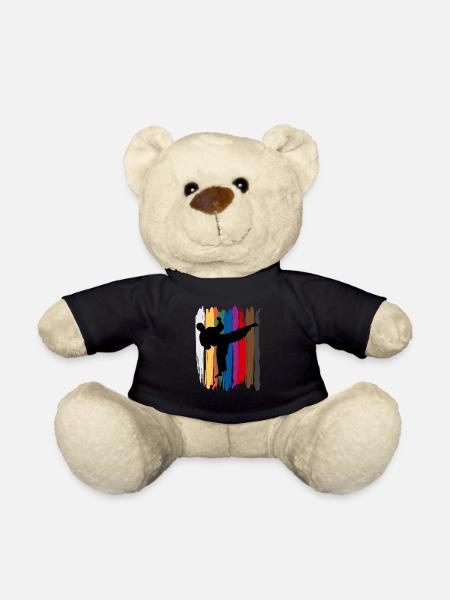 Silhouette de ceintures de taekwondo - Nounours - noir