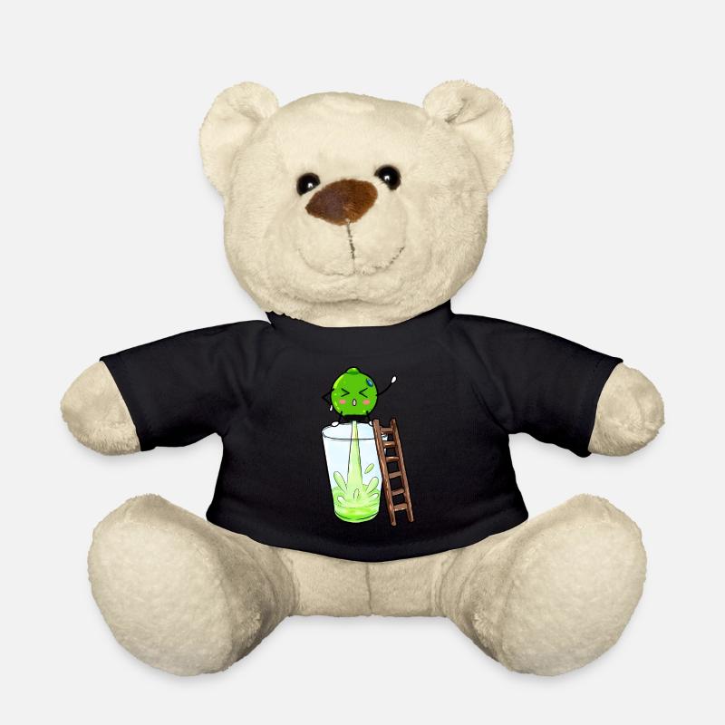 Lime pees lemonade - Teddy Bear - black