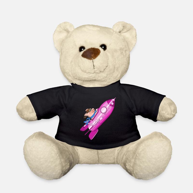 rocket - Teddy Bear - black