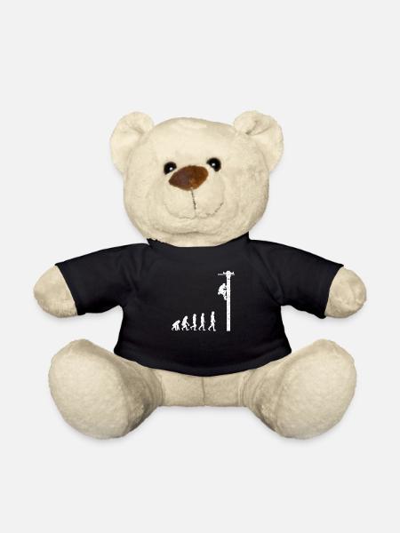 Evolution Of Lineman Electrical Engineer Electrici - Nounours - noir