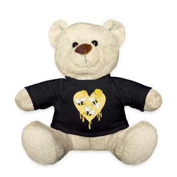 Honigbiene, Waben - Teddy - Schwarz - Vorne