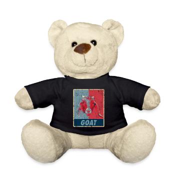 Chèvre rétro - Nounours - noir - Devant
