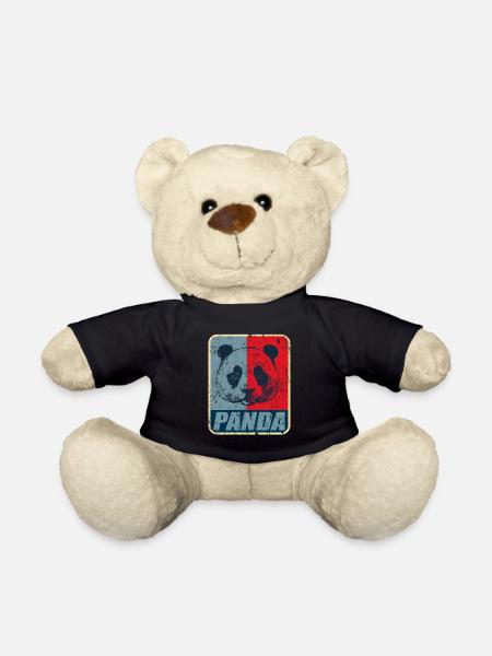 Panda - Teddy - Schwarz
