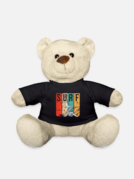 Surf surf surf coloré - Nounours - noir
