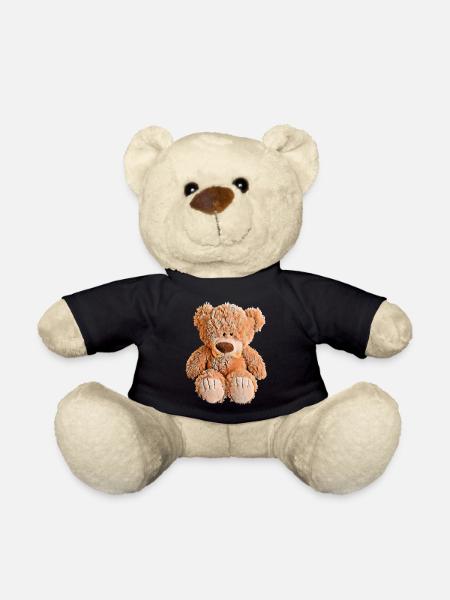 Cute Teddy Bear - Teddy Bear - black
