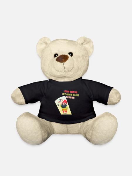 KEIN ZWERG IST AUCH KEINE LÖSUNG - Teddy - Schwarz