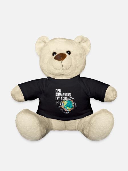 environmental Protection - Teddy Bear - black