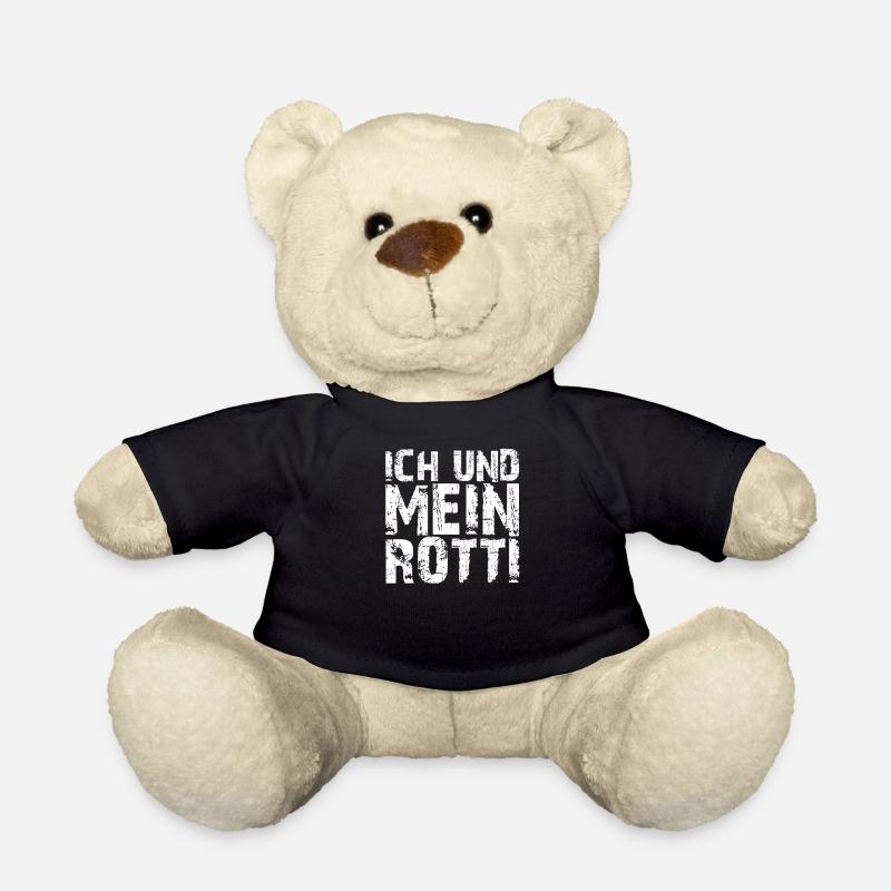 Ich Und Mein Rotti - Rottweiler - Teddy - Schwarz