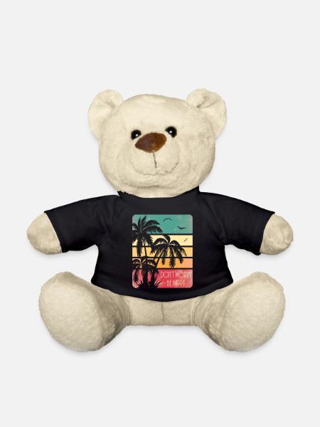 Dont Worry Be Happy - Teddy - Schwarz