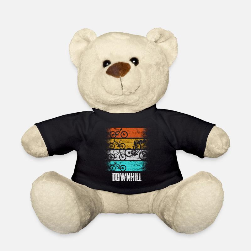 Downhill Radsport Retro - Teddy - Schwarz