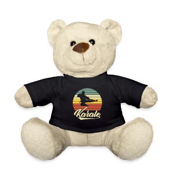 Karate - Teddy - Schwarz - Vorne