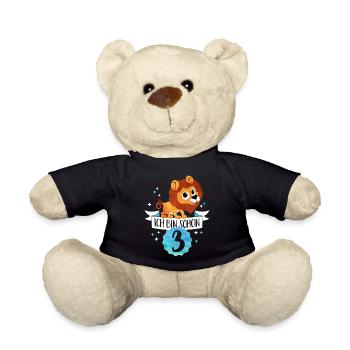 Ich bin schon 3 - Ich bin schon drei Jahre alt - Teddy - Schwarz - Vorne