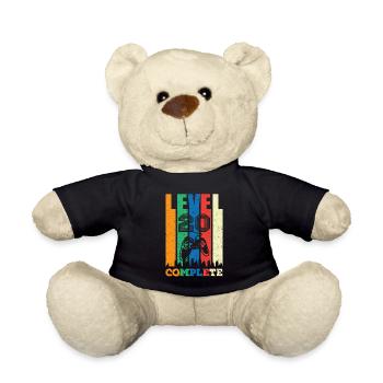 Level 20 Completely 20 years 20 years 20 years Gebur - Teddy Bear - black - Front