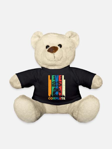 Level 25 Komplett 25 Jahre 25 Jahre 25. Geburtstag - Teddy - Schwarz
