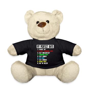 MON JOUR DE PLONGÉE PARFAIT - PLONGÉE - journée parfaite - Nounours - noir - Devant