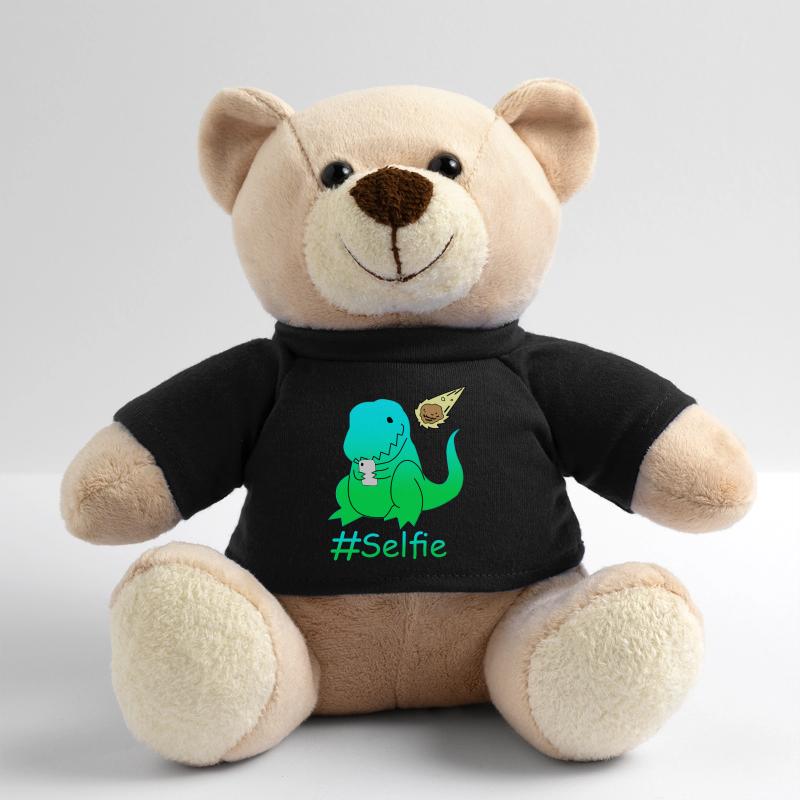 Funny Selfie Dinosaur Teddy Bear