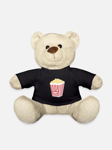Popcorn Kostüm - Teddy - Schwarz