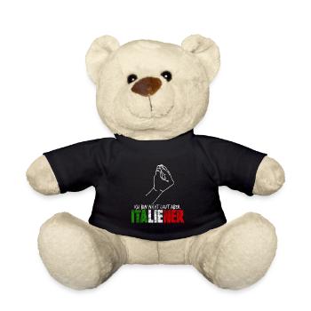 Italien Italiener - Teddy - Schwarz - Vorne