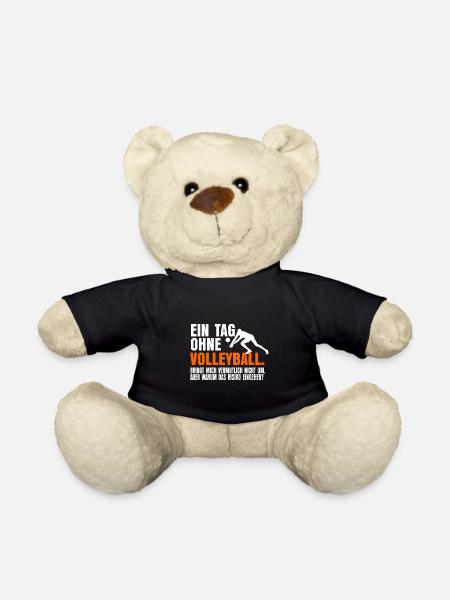 Volleyball Volleyballer - Teddy - Schwarz