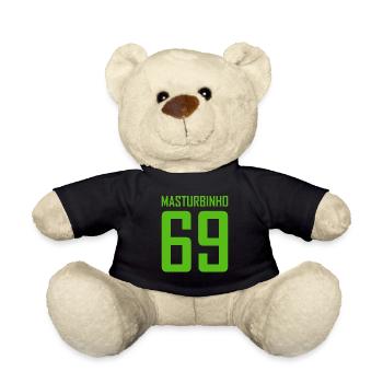 Masturbinho 69 Trikot parodie - Teddy - Schwarz - Vorne