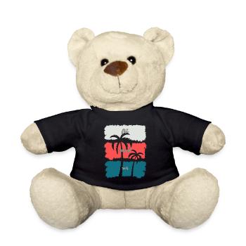 summer - Teddy Bear - black - Front