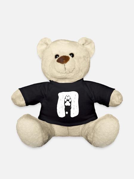 Patte de chien - Nounours - noir