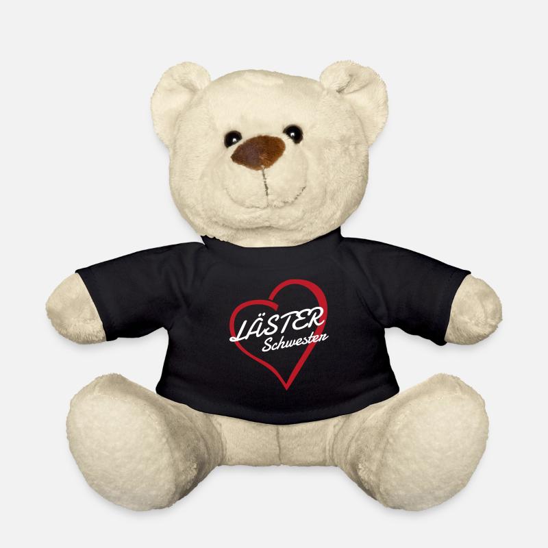 Läster Schwester Beste Freunde Lästerschwestern - Teddy - Schwarz