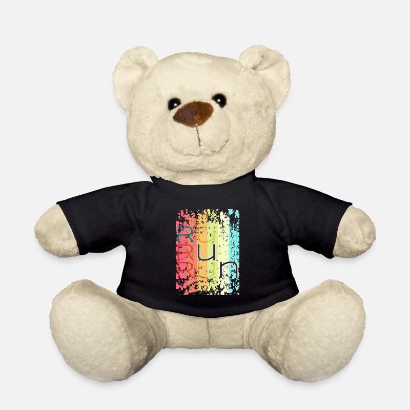 run run - Teddy - Schwarz