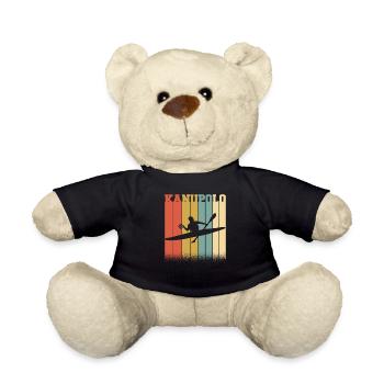 Kanupolo vintage retro - Teddy - Schwarz - Vorne