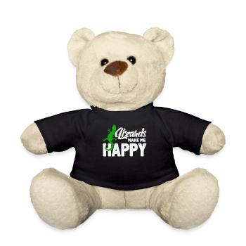 Gecko Eidechse - Teddy - Schwarz - Vorne